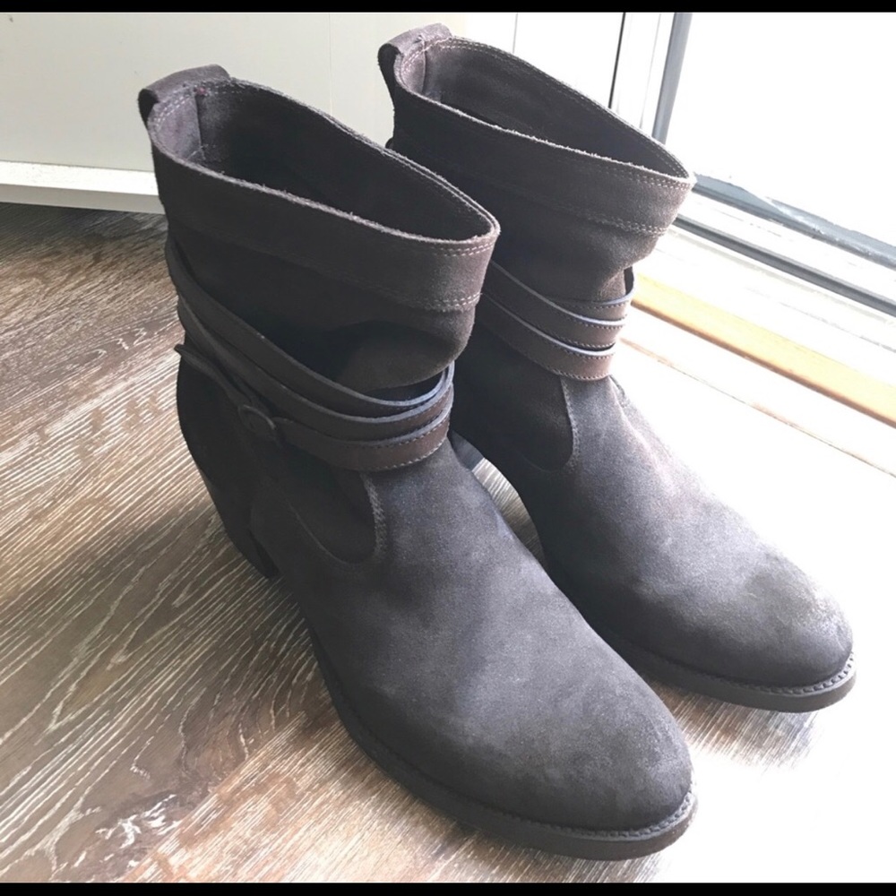 Frye Jane Strappy boots
